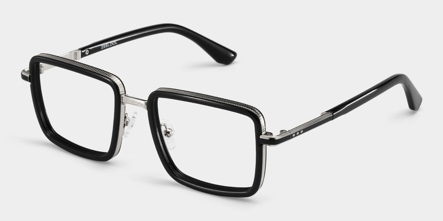 Hunter Carré Noir Lunettes2