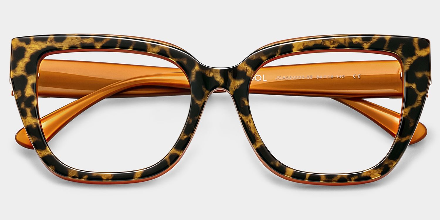Tamarrah Cateye Léopard Lunettes3