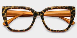 Tamarrah Léopard Cat-eye lunettes3