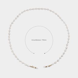 Chaînes de lunettes élégantes en or nacré2