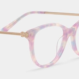 Lunettes rondes violettes Eli4