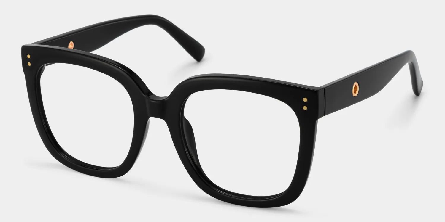 Lunettes Ebony Square Noir2