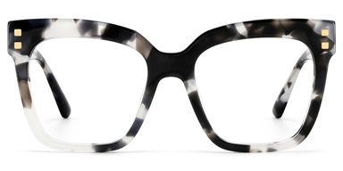 Minguela Gris Tortue Carré lunettes