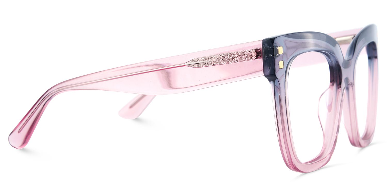 Minguela Carré Gris Rose Lunettes6