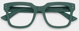 Carrées Vert TR90 Lunettes1