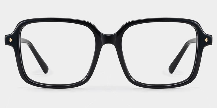 Talia Carré Noir Lunettes