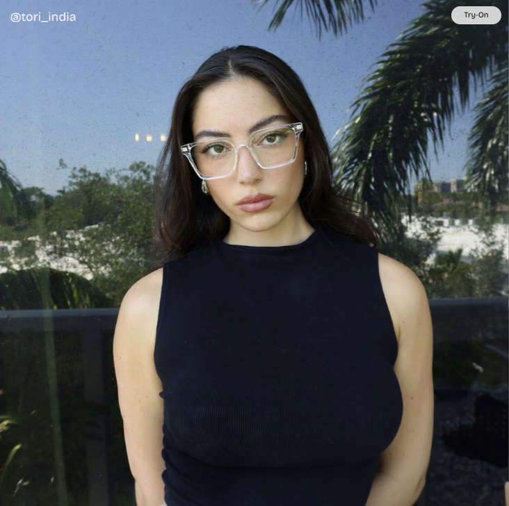 Mabel Cristal Carré Lunettes5