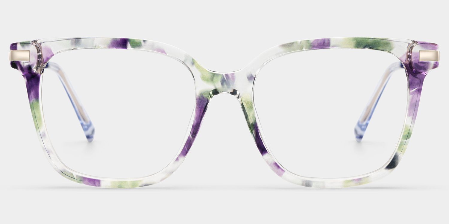 Jacqui Carré Floral TR90 Lunettes0