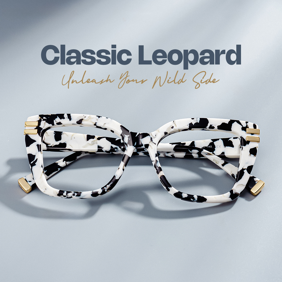 Cardozo Carré Imprimé Vache Lunettes1