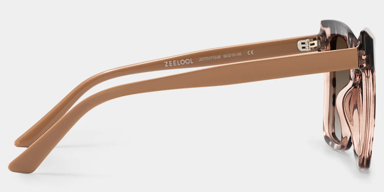 Eboney Carrées  Écaille TR90 Lunettes3