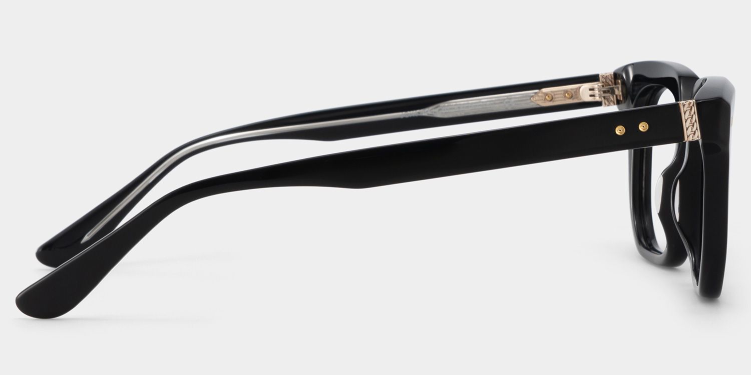 Michael Lunettes carrées noires3