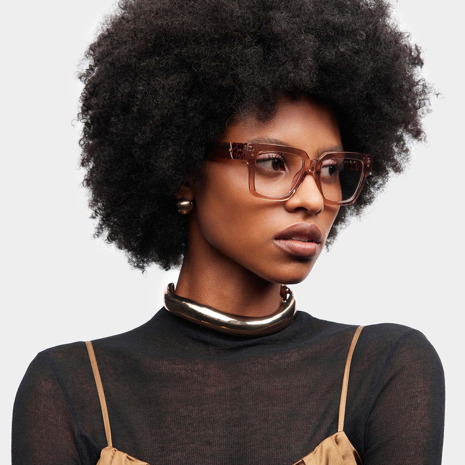 Caius Carré Beige Lunettes1