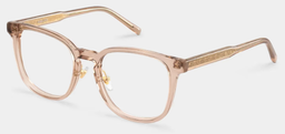 Carrées Acétate Beige Lunettes2