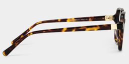 Talia Carré Tortue Lunettes6