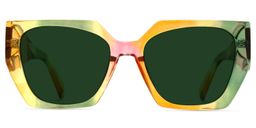 Géométrique Multicolor Plastique Solaire0