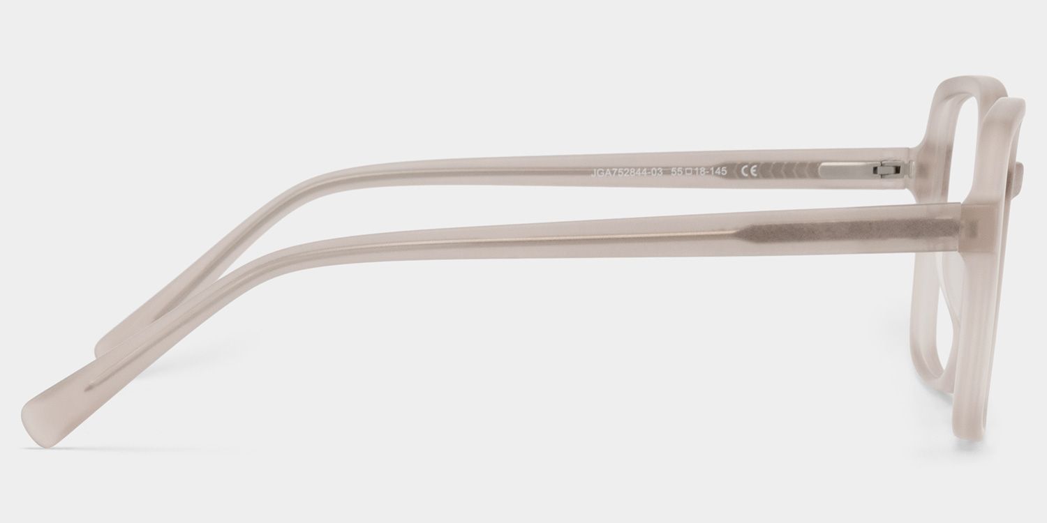 Kenneth Lunettes carrées en acétate kaki4