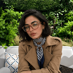 Lunettes carrées en acétate marron transparent6