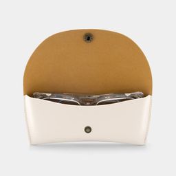 Boîte en cuir synthétique blanc4