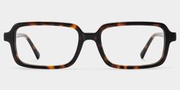 Danielle Tortue Rectangulaire lunettes1
