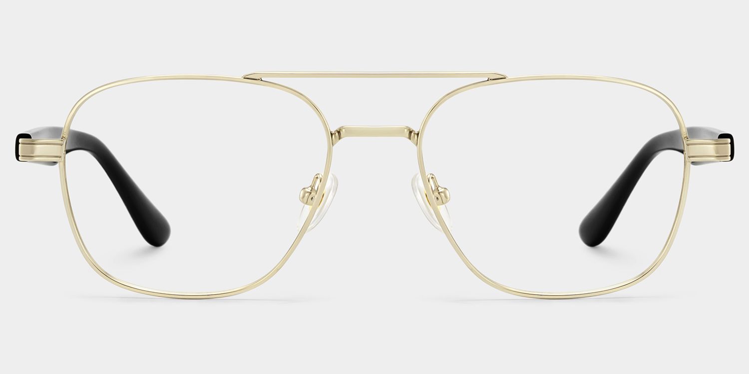 Anderson Lunettes aviateur dorées0