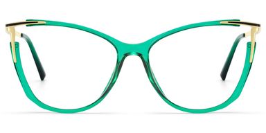 Cat Eye Vert Lunettes