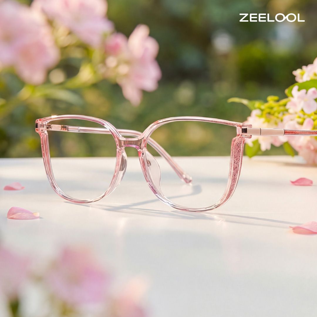 Rodz Rose Cristal Carré Lunettes0