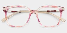 Carré Rose TR90 Lunettes2