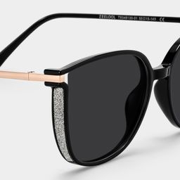 Rodz Noir Carré lunettes de soleil4