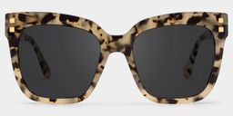Carré Marron-Tortue Acétate Lunettes0