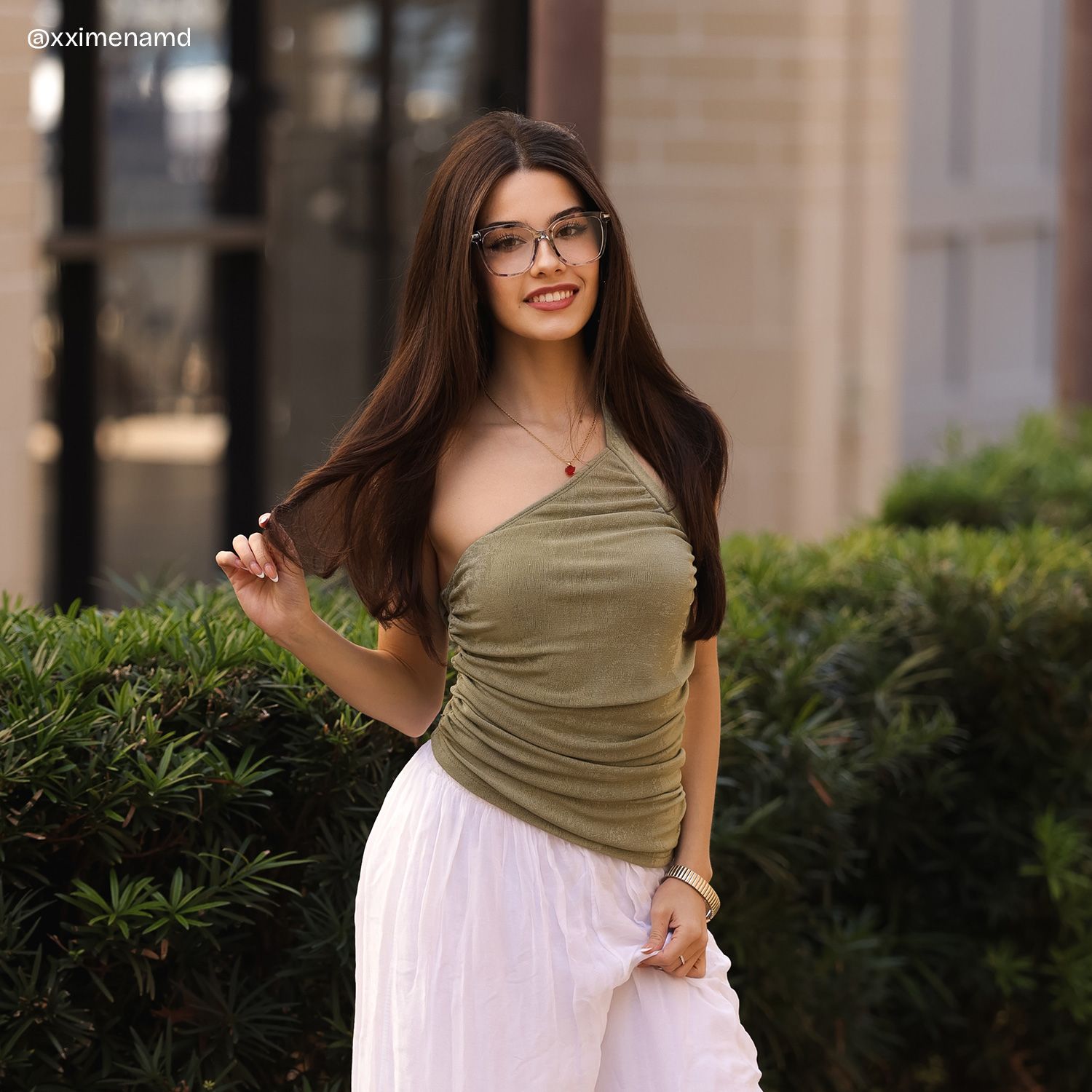 Jacqui Carré Floral TR90 Lunettes6