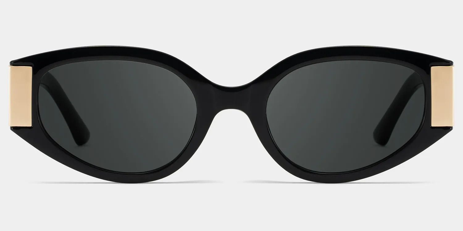 Lunettes de soleil de style Geometric Black | ZEELOOL Découvrir ZEELOOL0