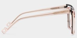 Carrées Beige Lunettes1