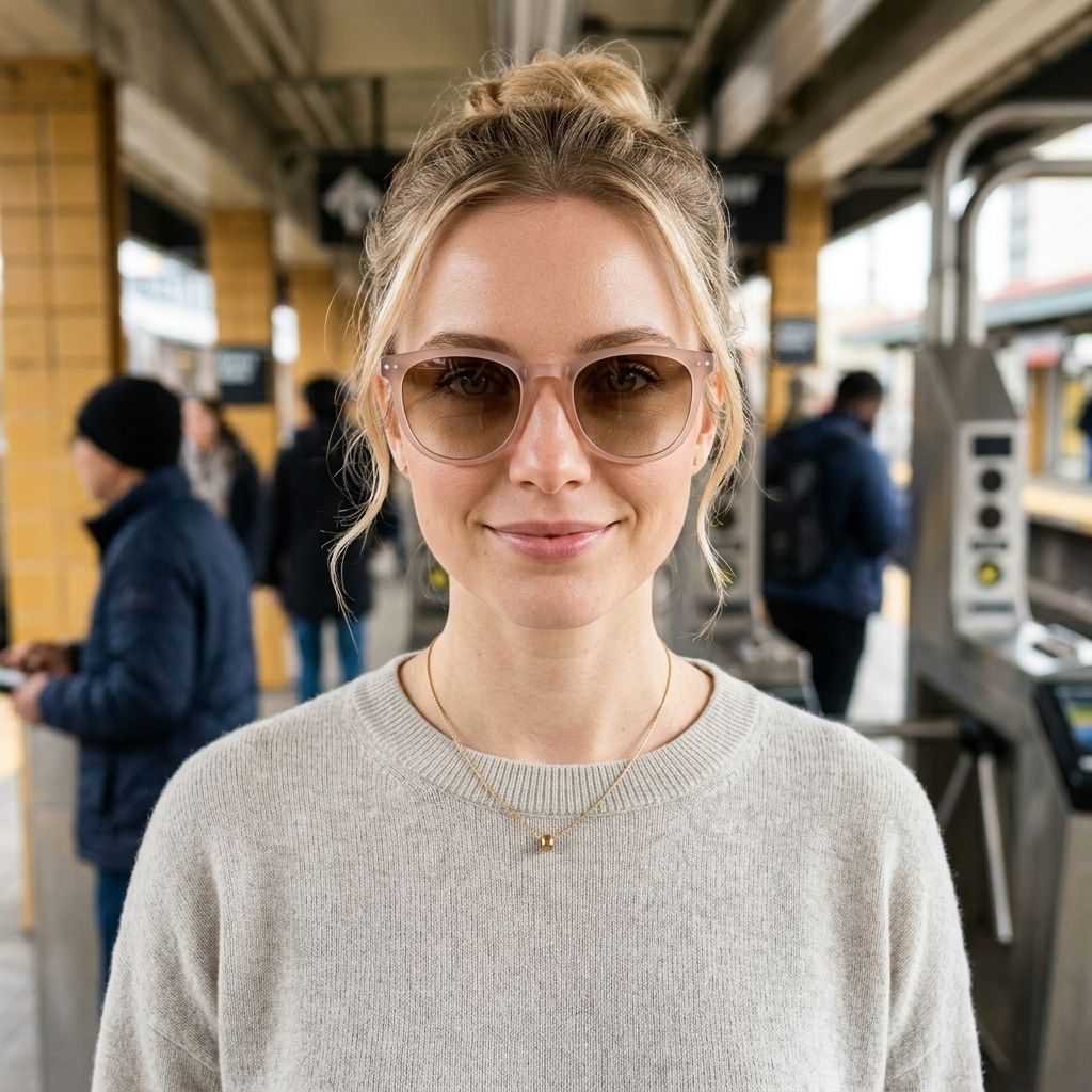 Lunettes de soleil de style Square Rose Lindzy | ZEELOOL Découvrir ZEELOOL5