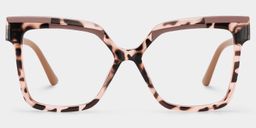 Carrées  Écaille TR90 Lunettes1