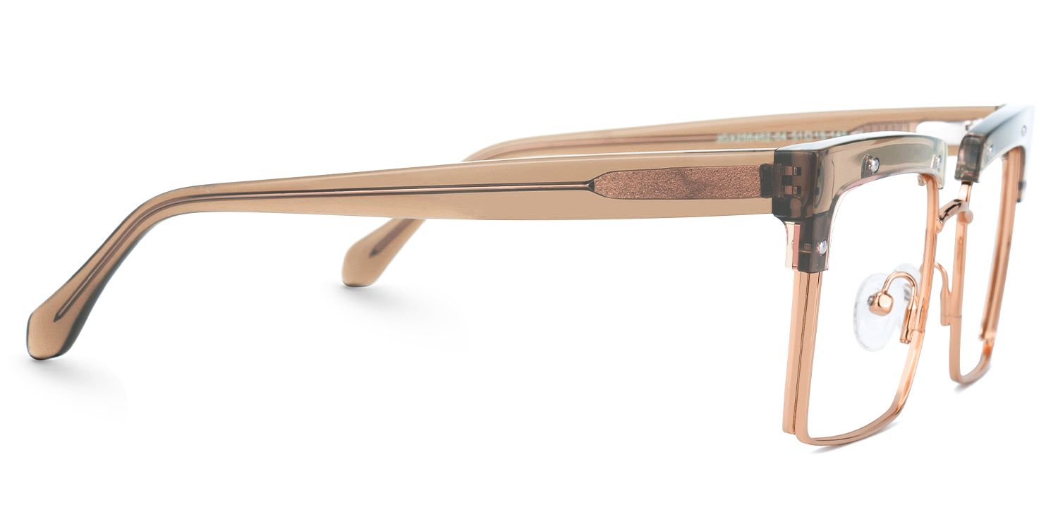 Kiana Carré Beige Lunettes5