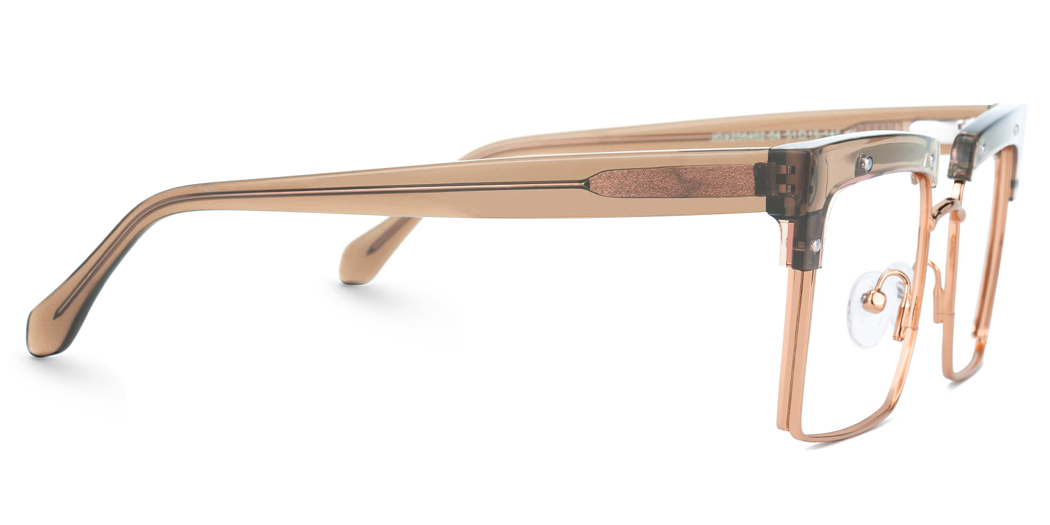 Kiana Carré Champagne Lunettes5