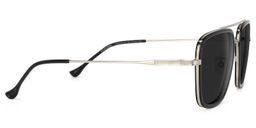 Lunettes Nayeli Aviator Noir-Argent3