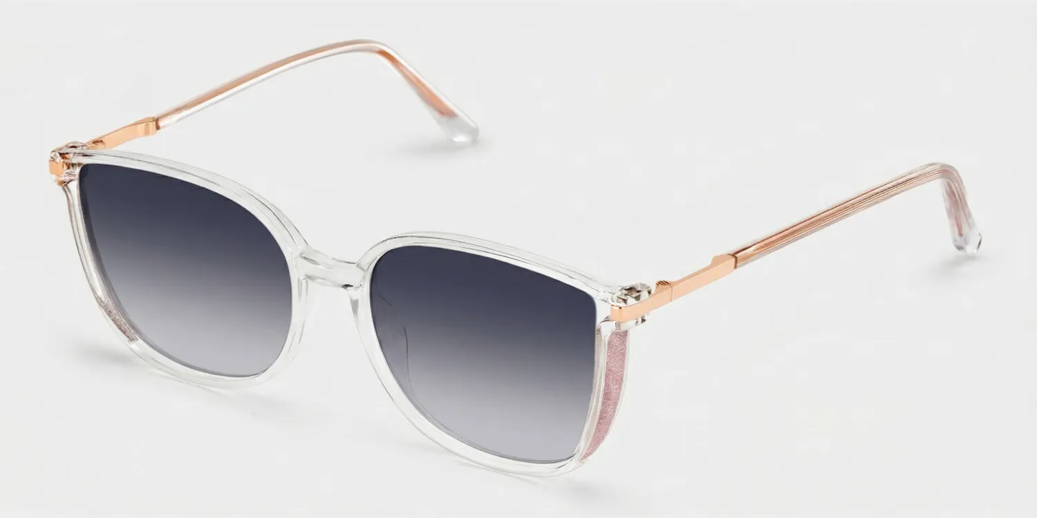 Rodz Square Cristal Lunettes de soleil à Monture en Ligne | ZEELOOL FR2