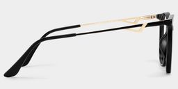 Chanty noir Ronde lunettes4