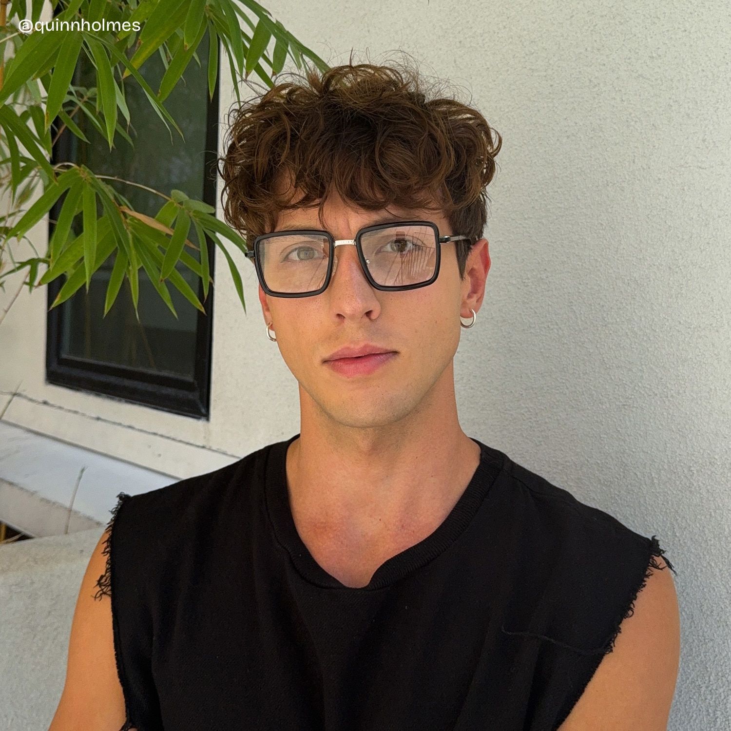 Hunter Carré Noir Lunettes5