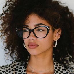 Alma Papillon Noir Lunettes1