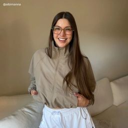 Marron Rectangle Lunettes5