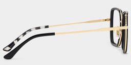 Fiona Carré Noir Lunettes5