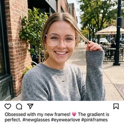 Rodz Rose Carré Lunettes10
