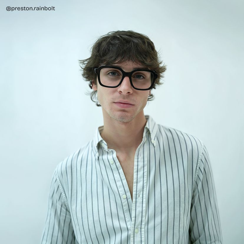 Parker Noir Carré lunettes