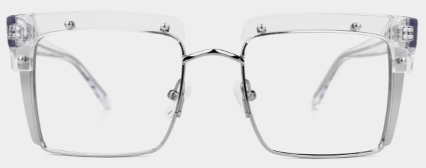 Carrées Clair Lunettes