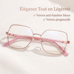 Billie Or Rose Géométrique lunettes0