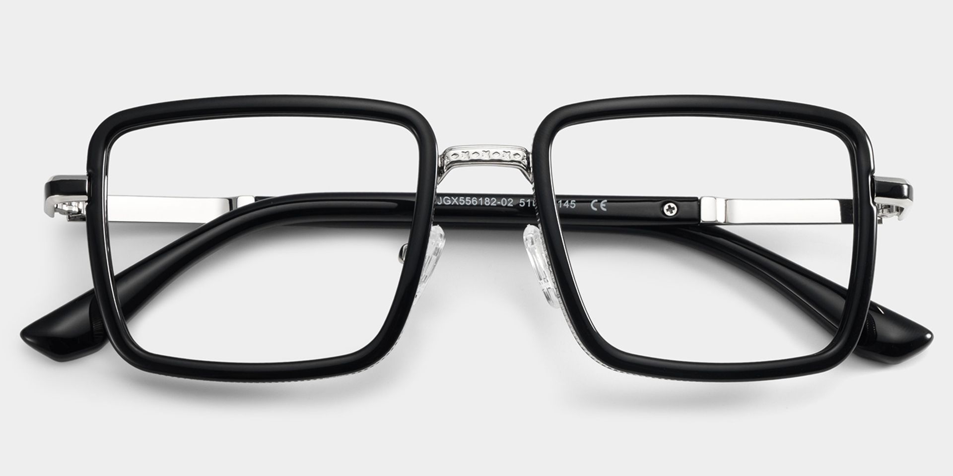 Hunter Carré Noir Lunettes1