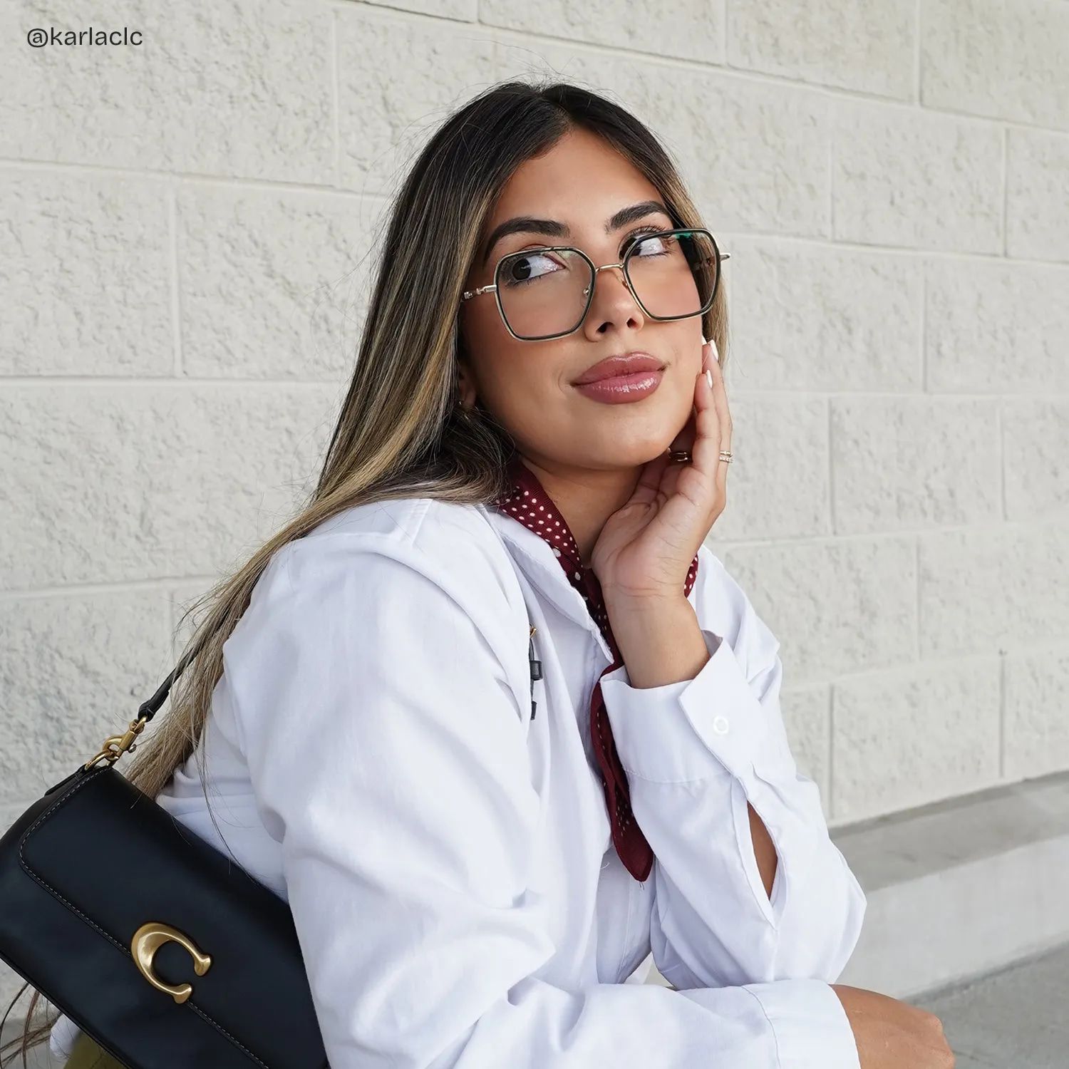 Lunettes à monture mixte géométrique verte Sophie pour Femme | ZEELOOL5