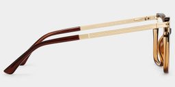Nuriama Marron Cat-eye lunettes5